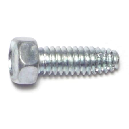 Midwest Fastener Sheet Metal Screw, 1/4" x 3/4 in, Zinc Plated Steel Flange Hex Head External Hex Drive, 20 PK 67704